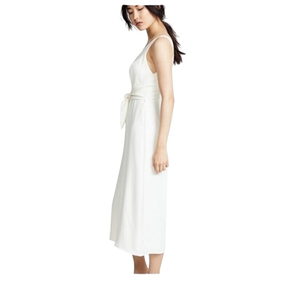 Amanda Uprichard Loose Jumpsuit Romper Tie Waist Sleeveless Small Anthropologie‎